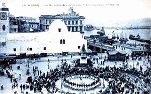 Alger - Place du Gouvernement - Musique des Zouaves
